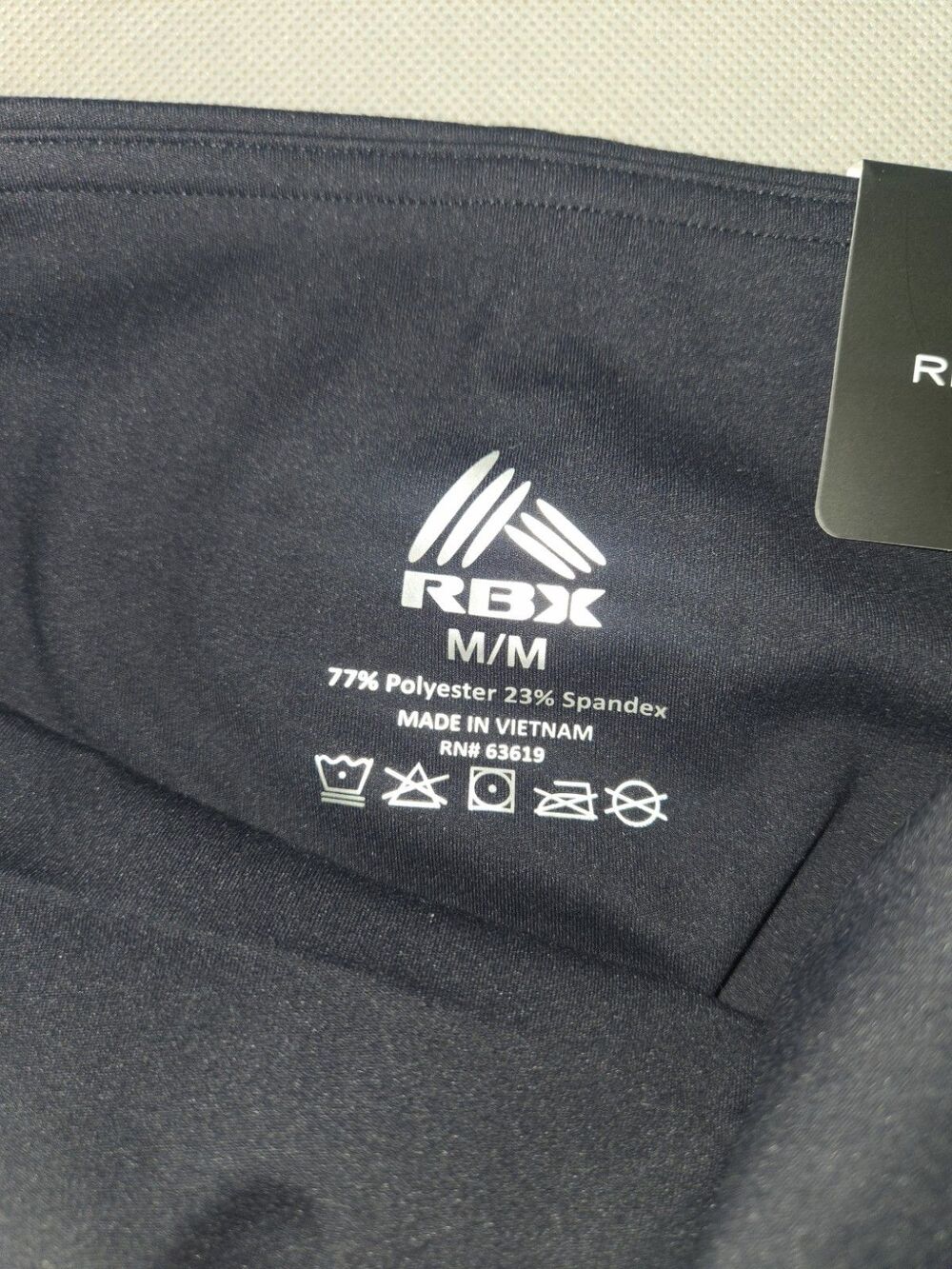 RBX Active Soft Touch Capri Leggings Size M Medium Black High Waist NWT $59 - Picture 5 of 12